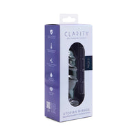 Clarity Utopian Mirage Noir Glass Plug