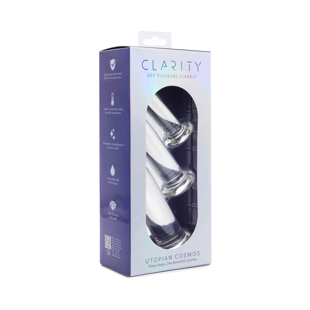 Clarity Utopian Cosmos Glass Dilator Set