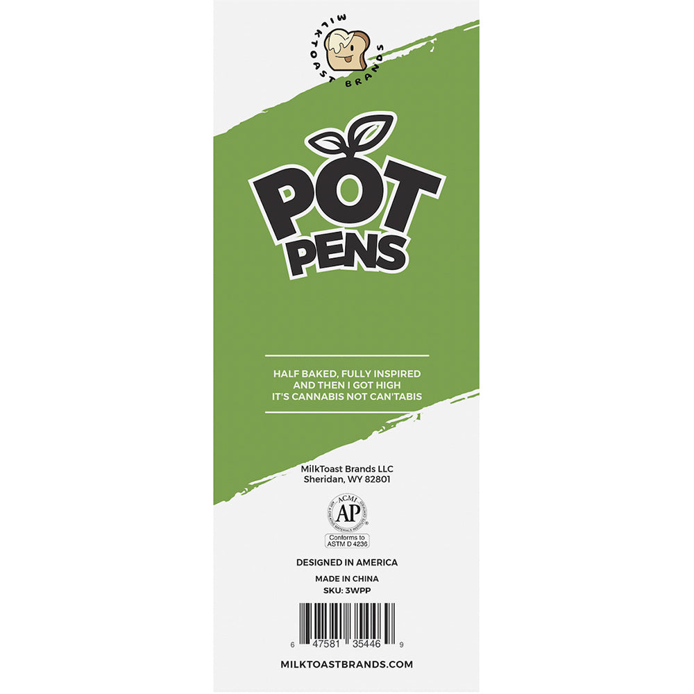 Pot Pens 3pk