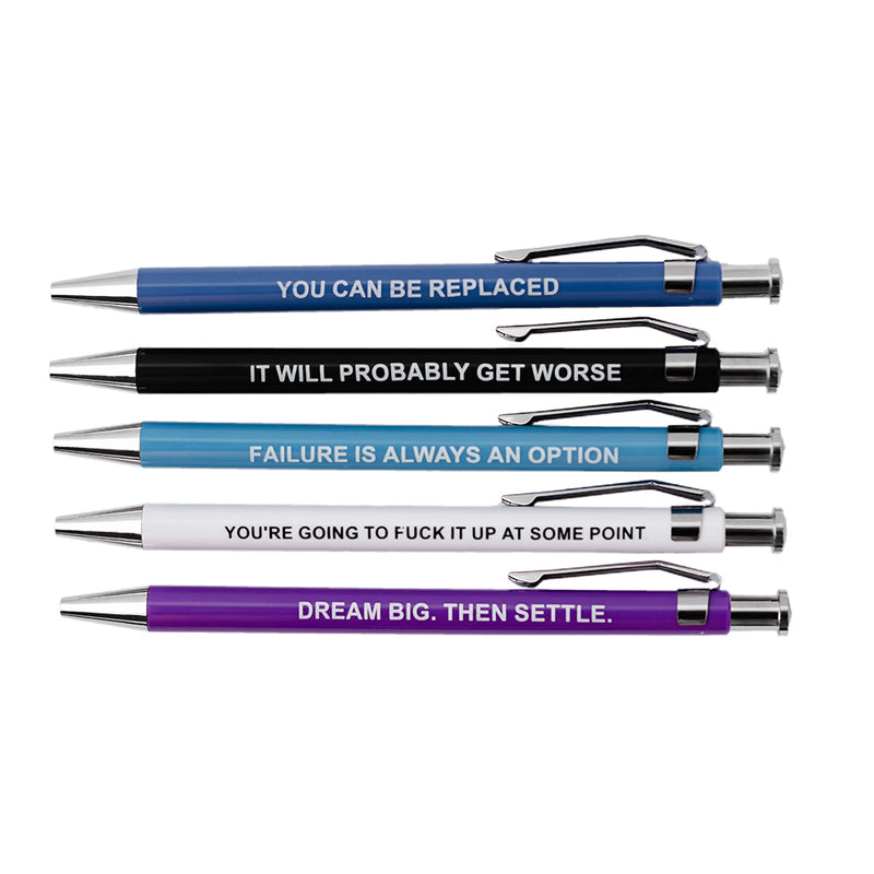 Demotivational Pens 5-Pack