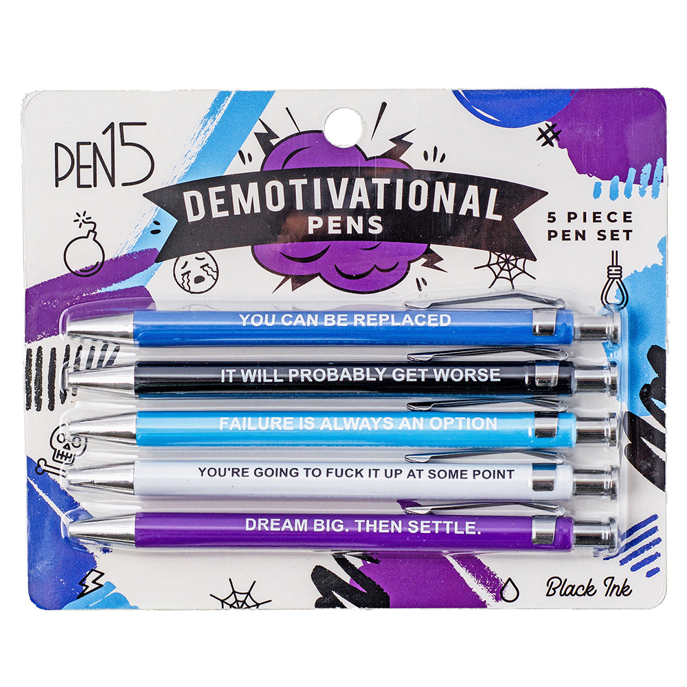 Demotivational Pens 5-Pack