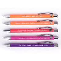 Cat People Pens 5-Pack