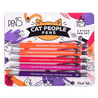 Cat People Pens 5-Pack