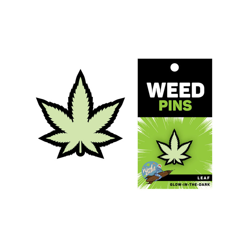 Pin Leaf Glow-In-The-Dark