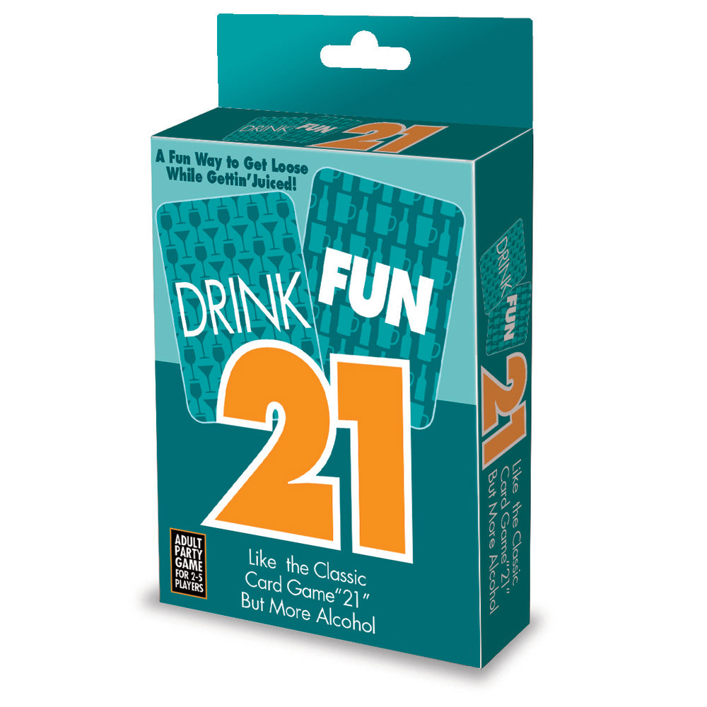 Drink Fun 21 Card Game