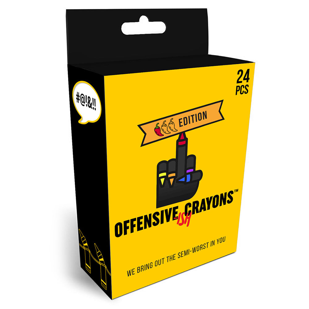 Offensive-Ish Crayons