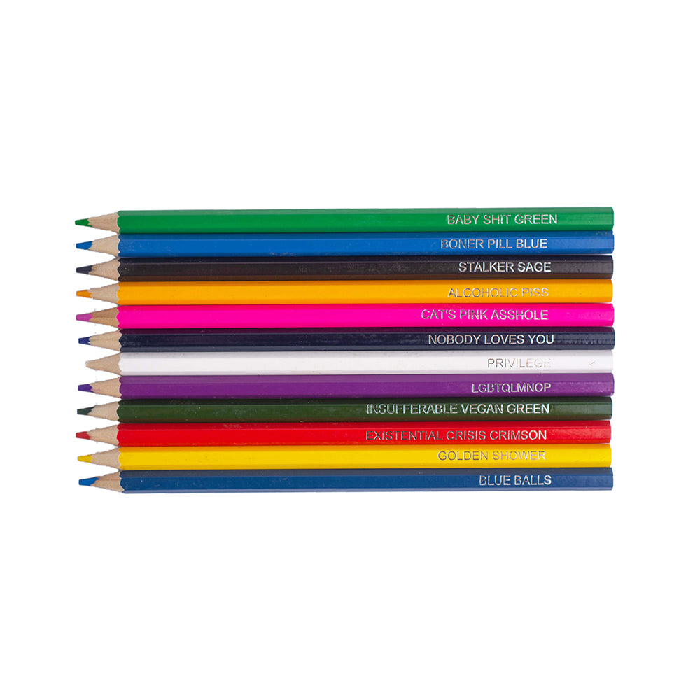 Offensive Color Pencils