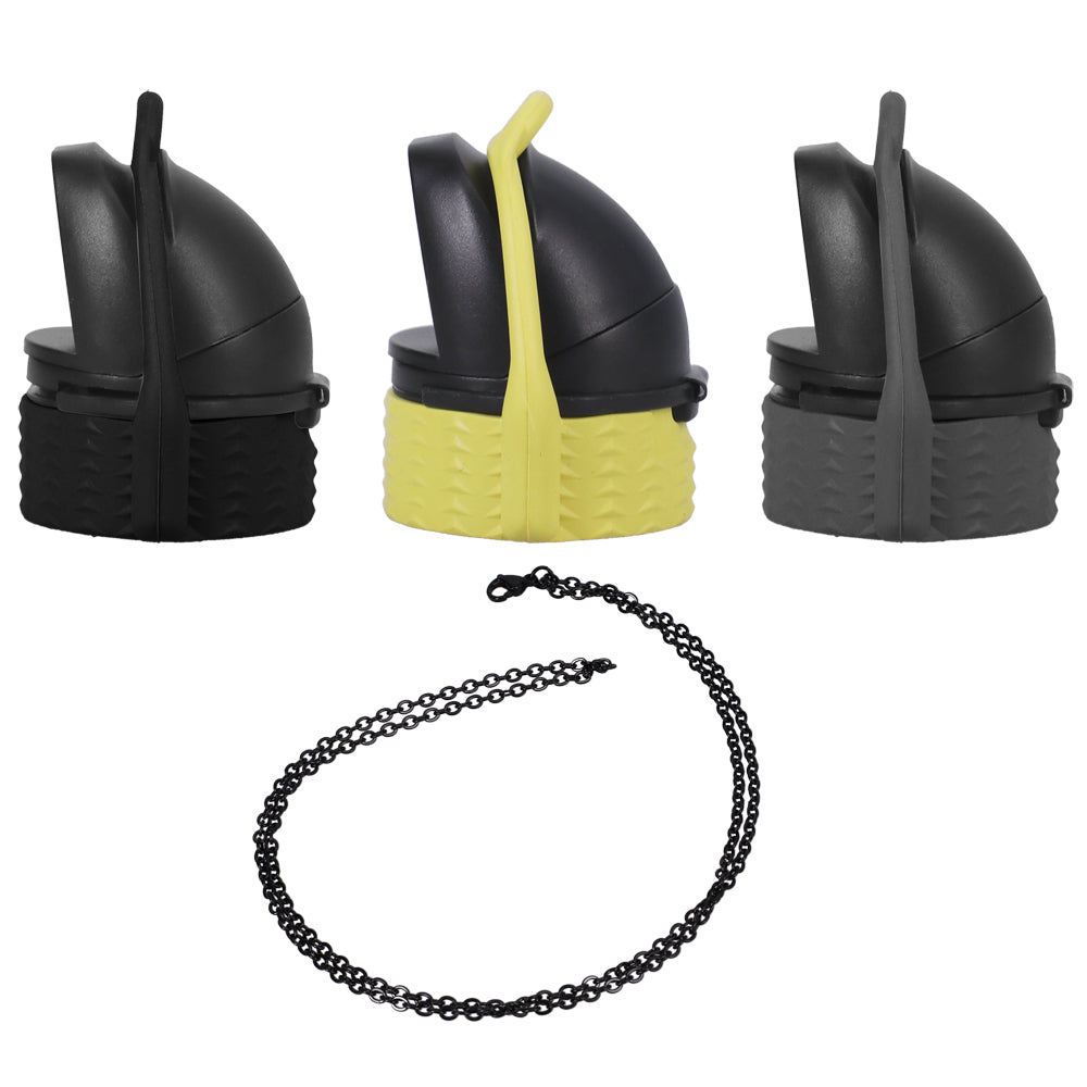 Rock Solid EZ Top Set Of 3 Black, Yellow, Grey