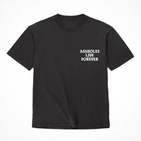 "Assholes Live Forever" Shirt XL Black