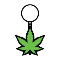 Green Leaf Keychain