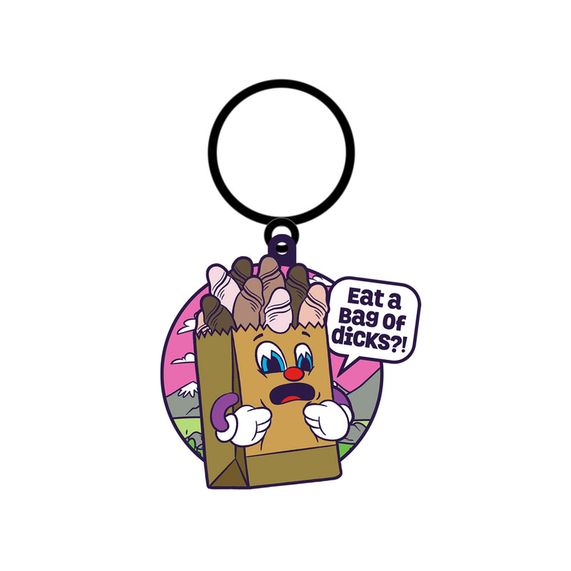Fuck Buddies Bag Of Dicks Keychain