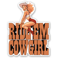Ride Em Cowgirl Sticker