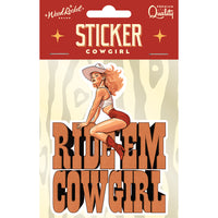 Ride Em Cowgirl Sticker