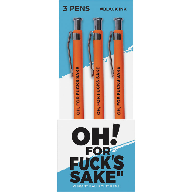 Oh For Fucks Sake Pens 3pk