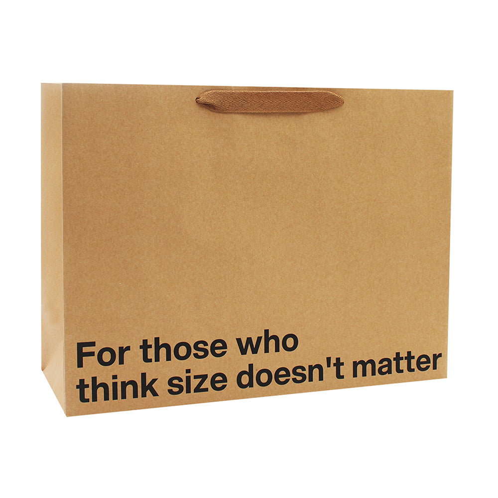 Size Doesn't Matter Large Gift Bag