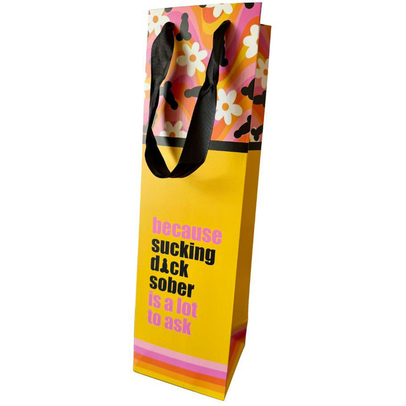 Sucking Dick Sober Wine Bag