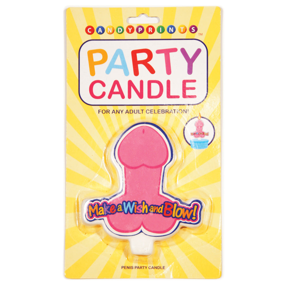 Make A Wish & Blow! Penis Candle