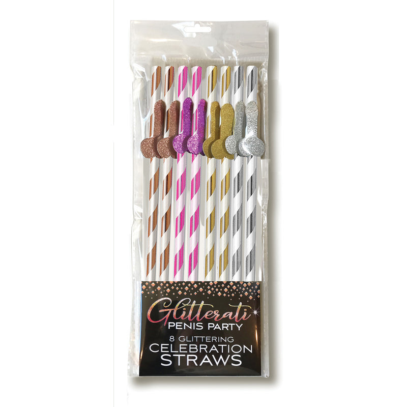 Glitterati Tall Straws