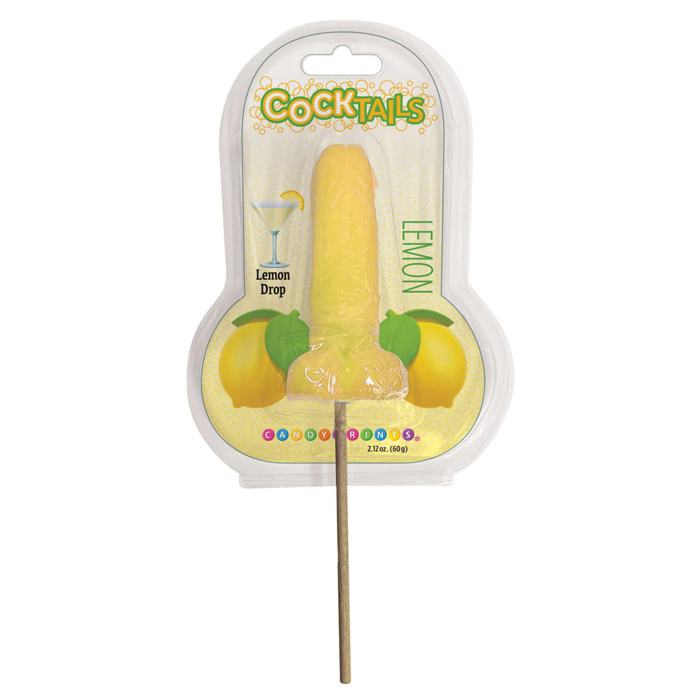 Cocktails 3D Lollipops Lemon