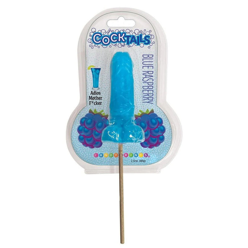 Cocktails 3D Lollipops Blue Raspberry