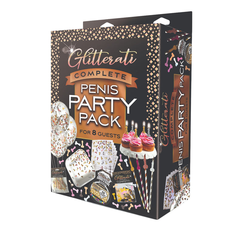 Glitterati Penis Party Pack