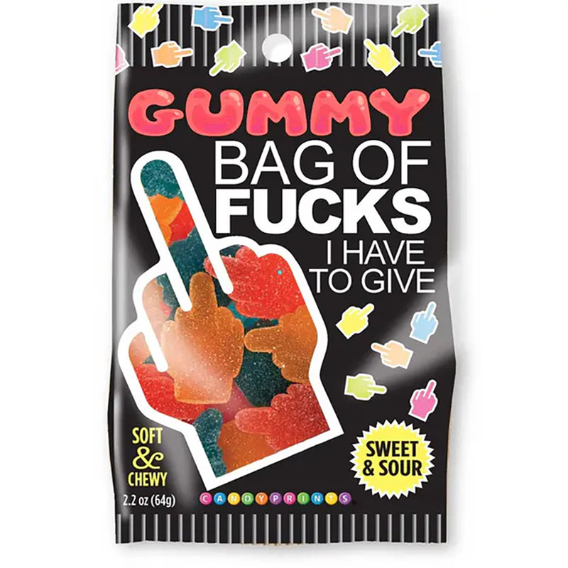 Bag Of Fucks I Have To Give Sour Gummies