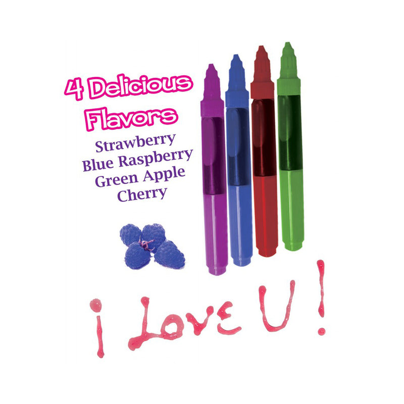 Play Pen Edible Body Paint 4Pk