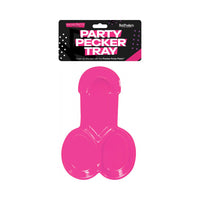 Party Pecker Platter Red