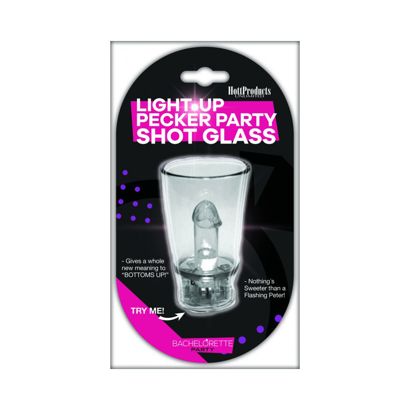 Hang String Light Up Shot Glass Clear