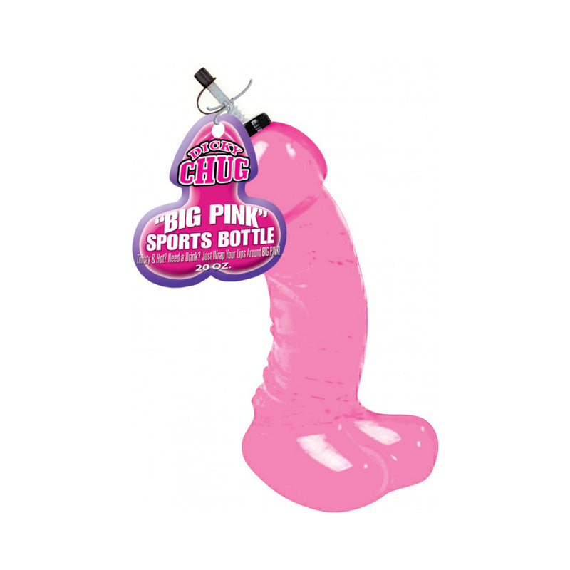 Dicky Chug Big Pink Sports Bottle