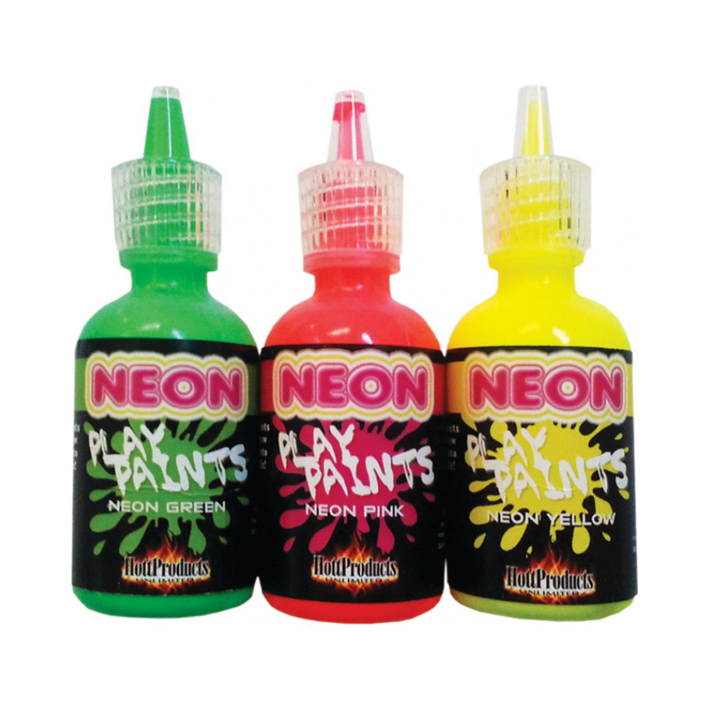Neon Body Paints 3 Pack Card