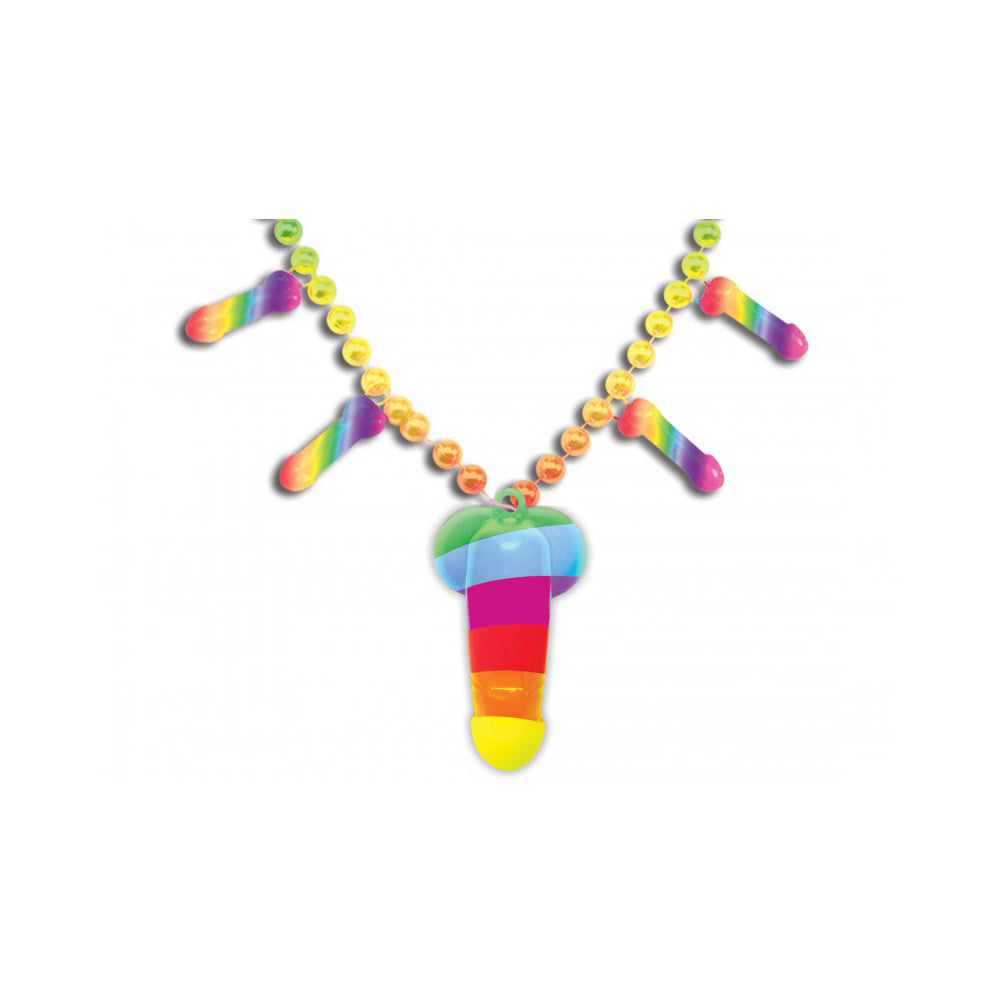 Rainbow Pecker Whistle Necklace