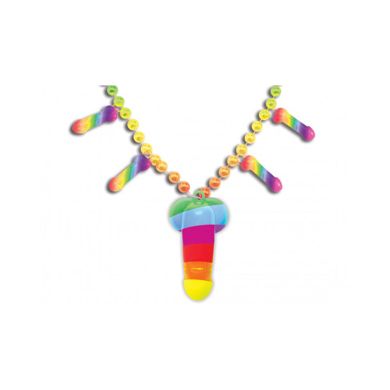 Rainbow Pecker Whistle Necklace