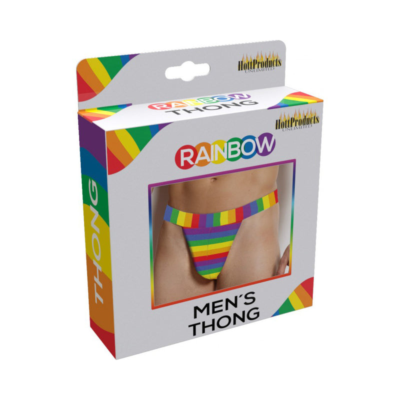 Rainbow Mens Thong