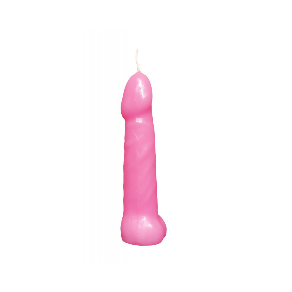 Bachelorette Party Pink Pecker Candles 5''