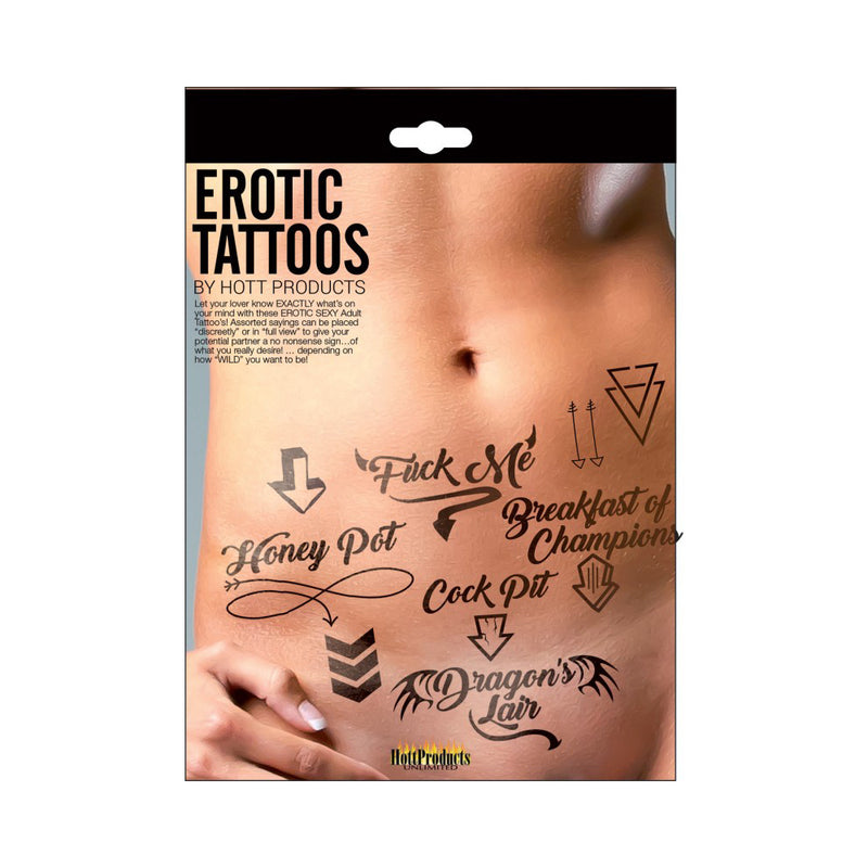 Adult Tattoo's Assorted Pack