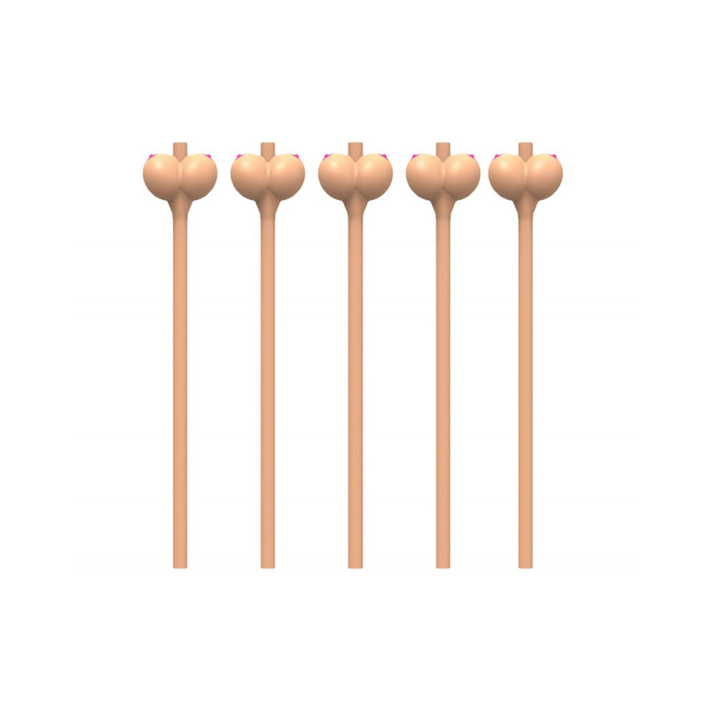 Boobie Party Straws 6Pk