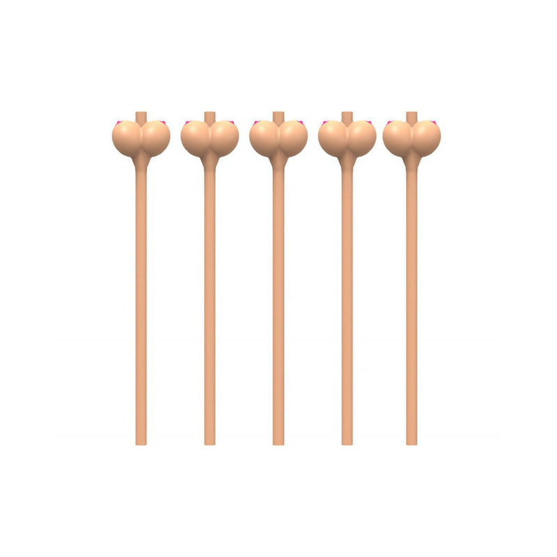 Boobie Party Straws 6Pk