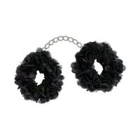 Blossom Luv Cuffs Flower Hand Cuffs Boxed Black