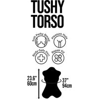 Tushy Torso Blow Up Doll W Vaginal Hole