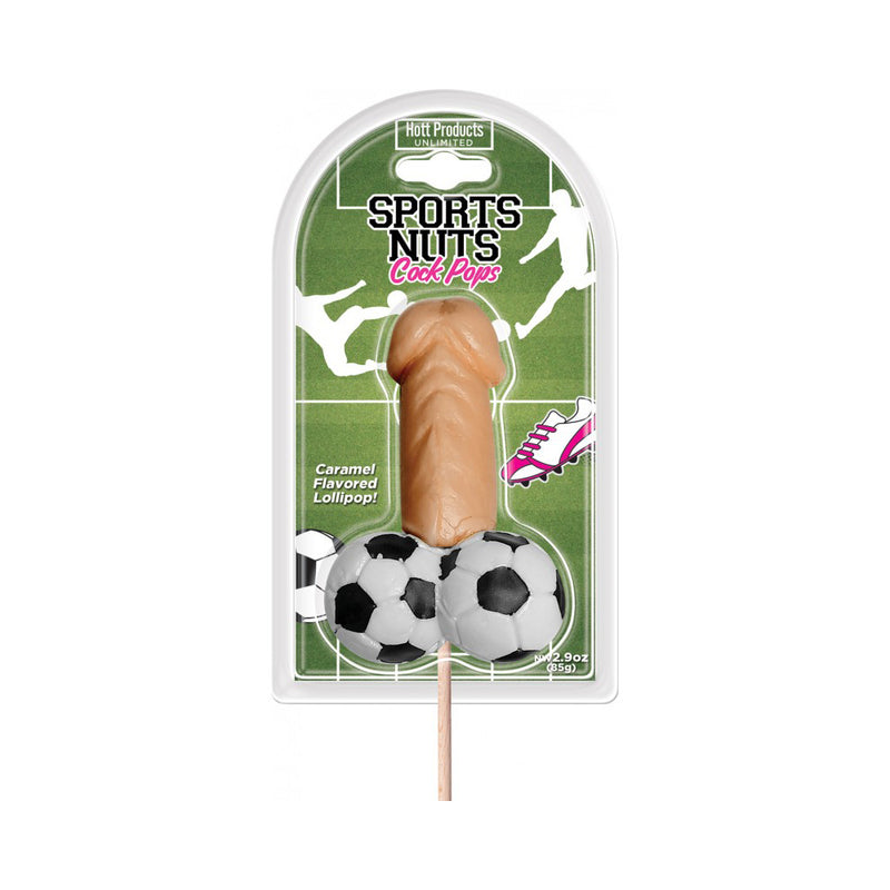 Sports Nuts Cock Pop Soccer Balls Caramel