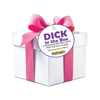 Dick In The Box Collapsing Gift Box W/Mini Dick Inside