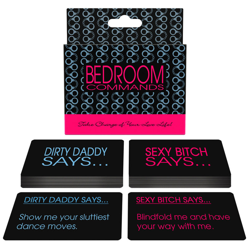 Bedroom Commands Card Game