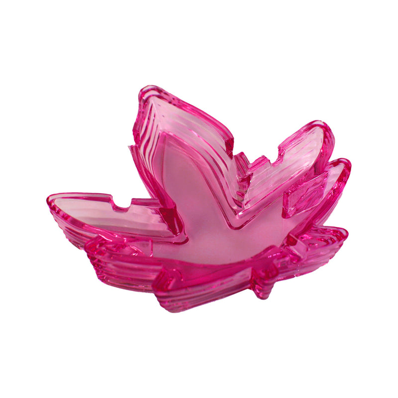 Pink Pot Leaf Ashtray