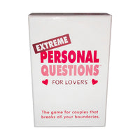 Extreme Personal Questions For Lovers