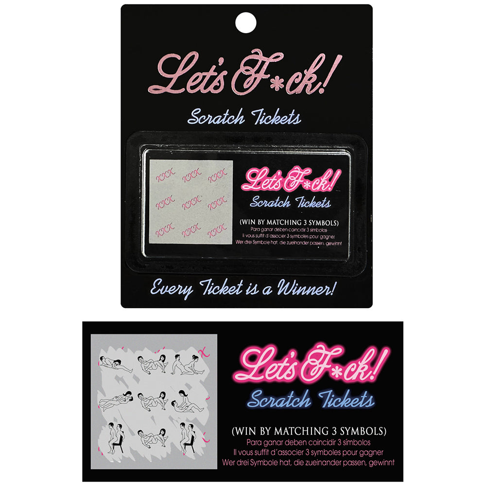 Let's Fuck! Scratch Tickets