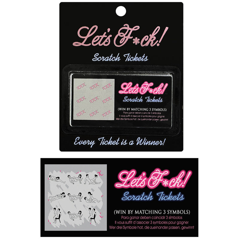 Let's Fuck! Scratch Tickets