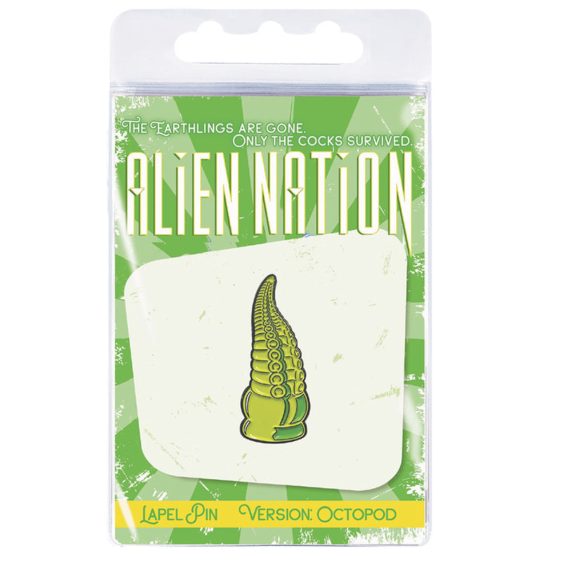 Alien Nation Octopod Enamel Pin