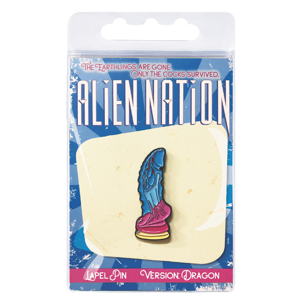 Alien Nation Dragon Enamel Pin