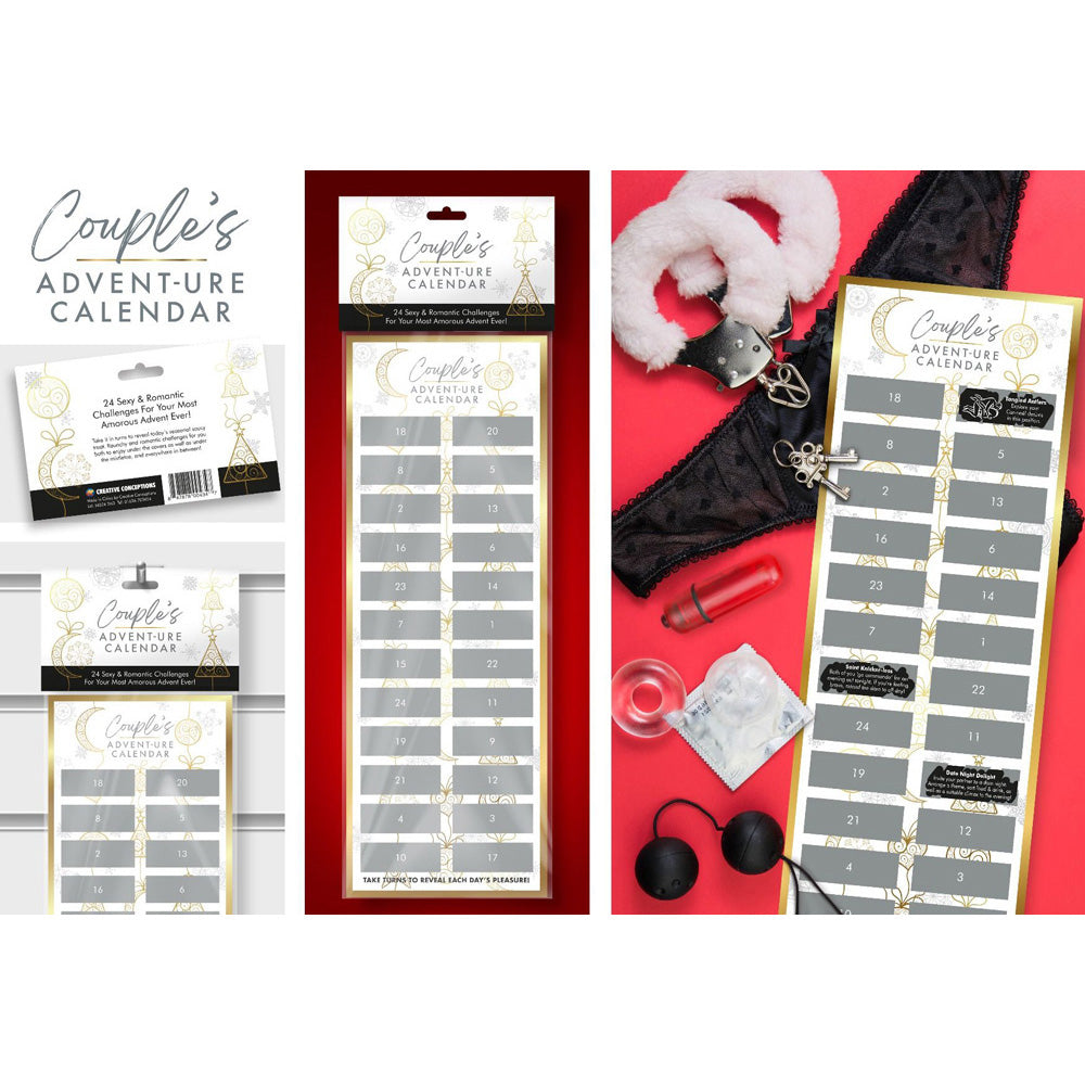 The Couple's Advent-Ure Scratch Calendar